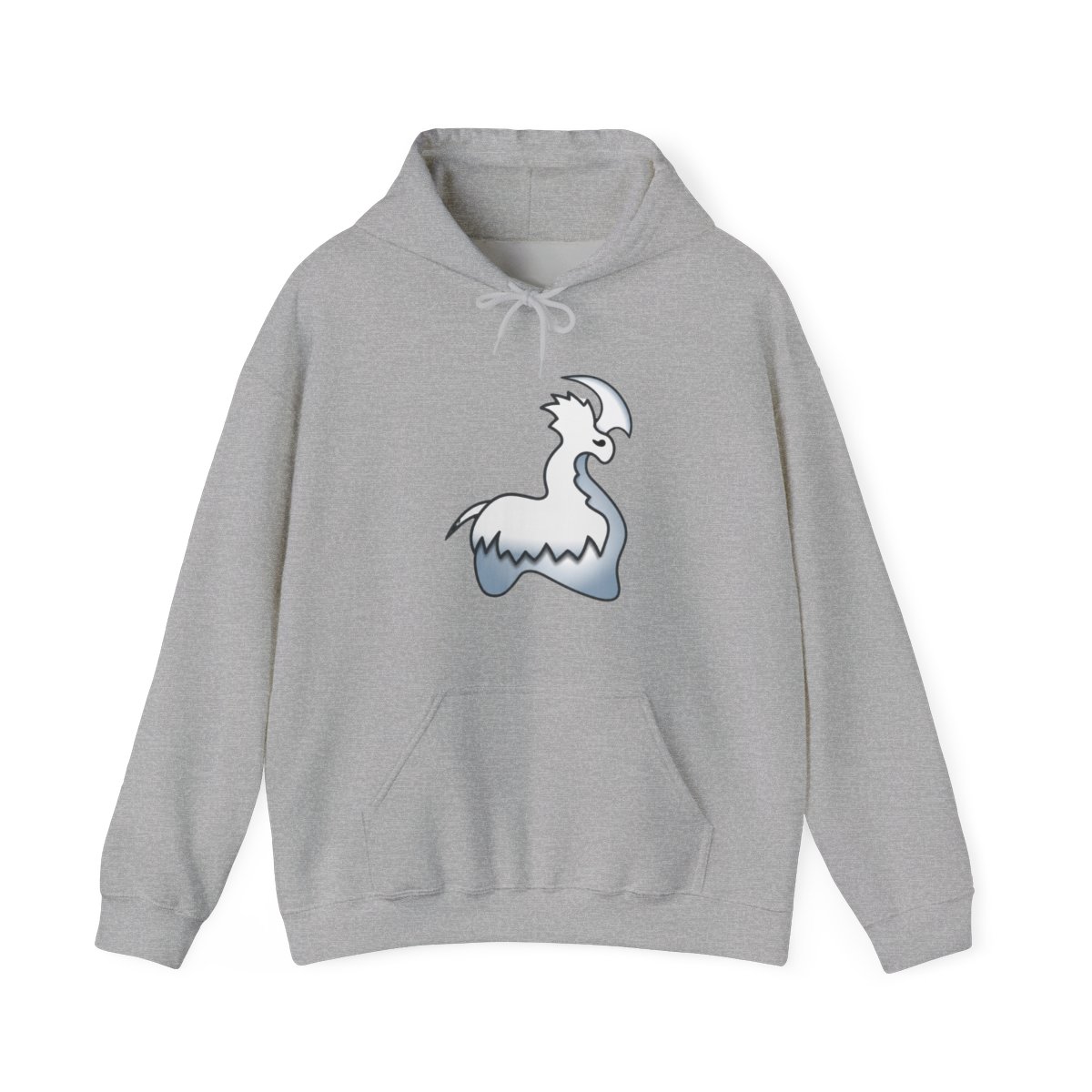 Rimworld Thrumbo Animal With Horn35 Hoodie - alternate angle 3, merchandise