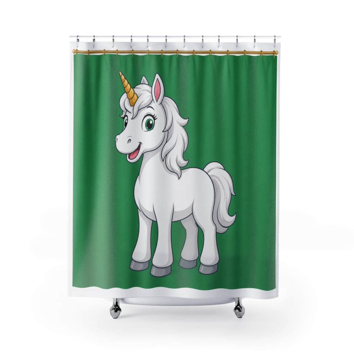 Rimworld Thrumbo36 Shower Curtain - Official Creator merchandise