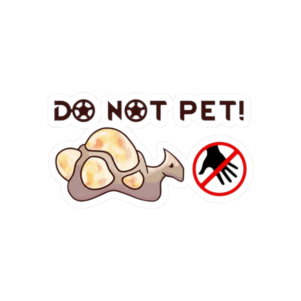 Rimworld Boomalope Do Not Pet Sign - alternate angle 3, merchandise
