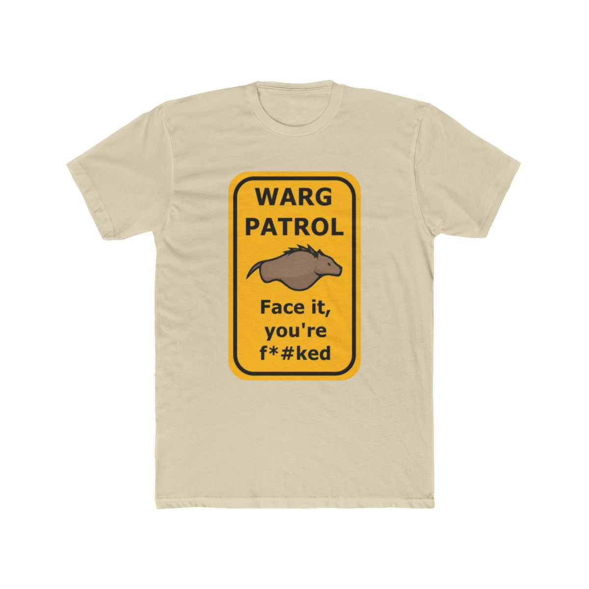 Rimworld Warg Patrol Warning Sign136