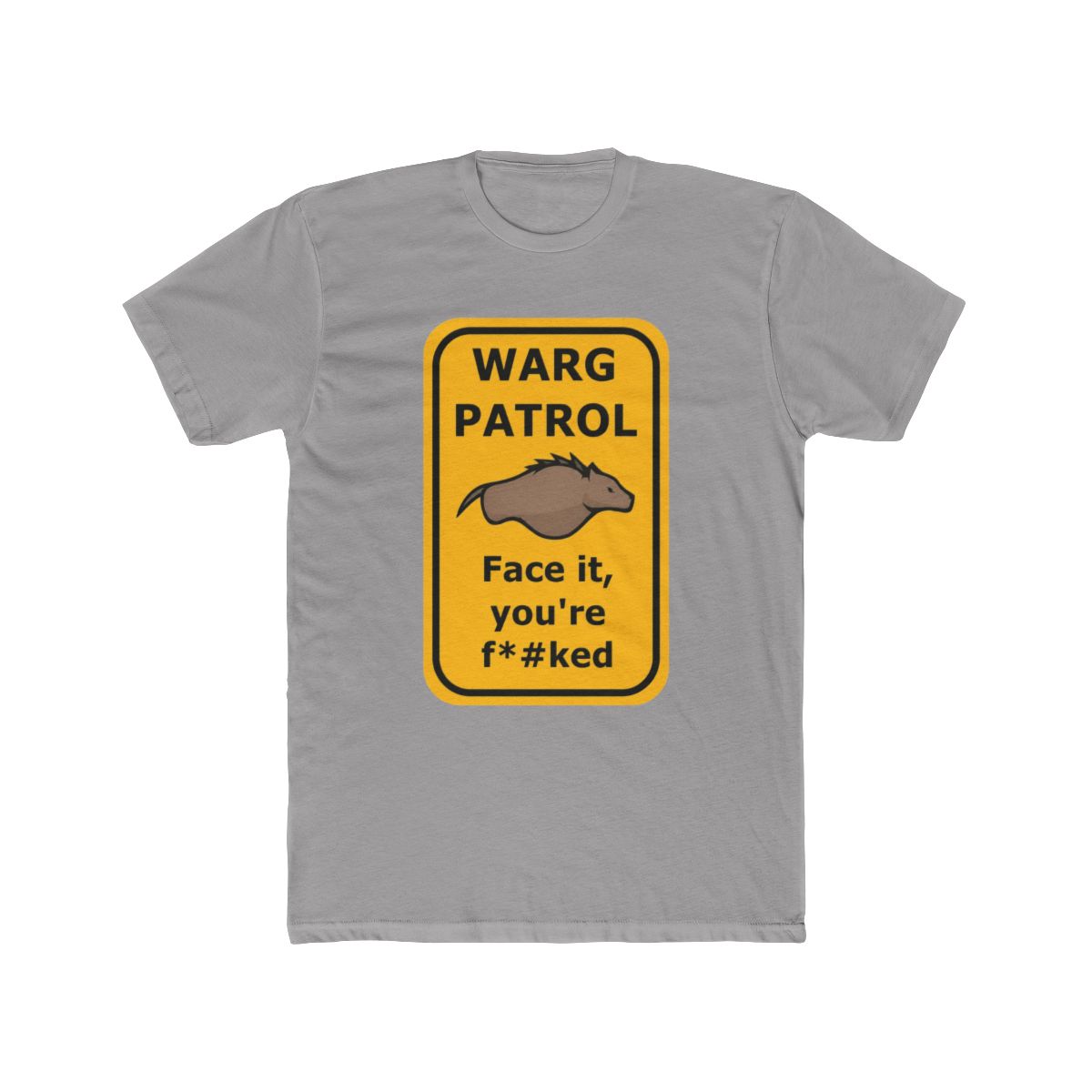 Rimworld Warg Patrol Warning Sign136 - Official Creator merchandise