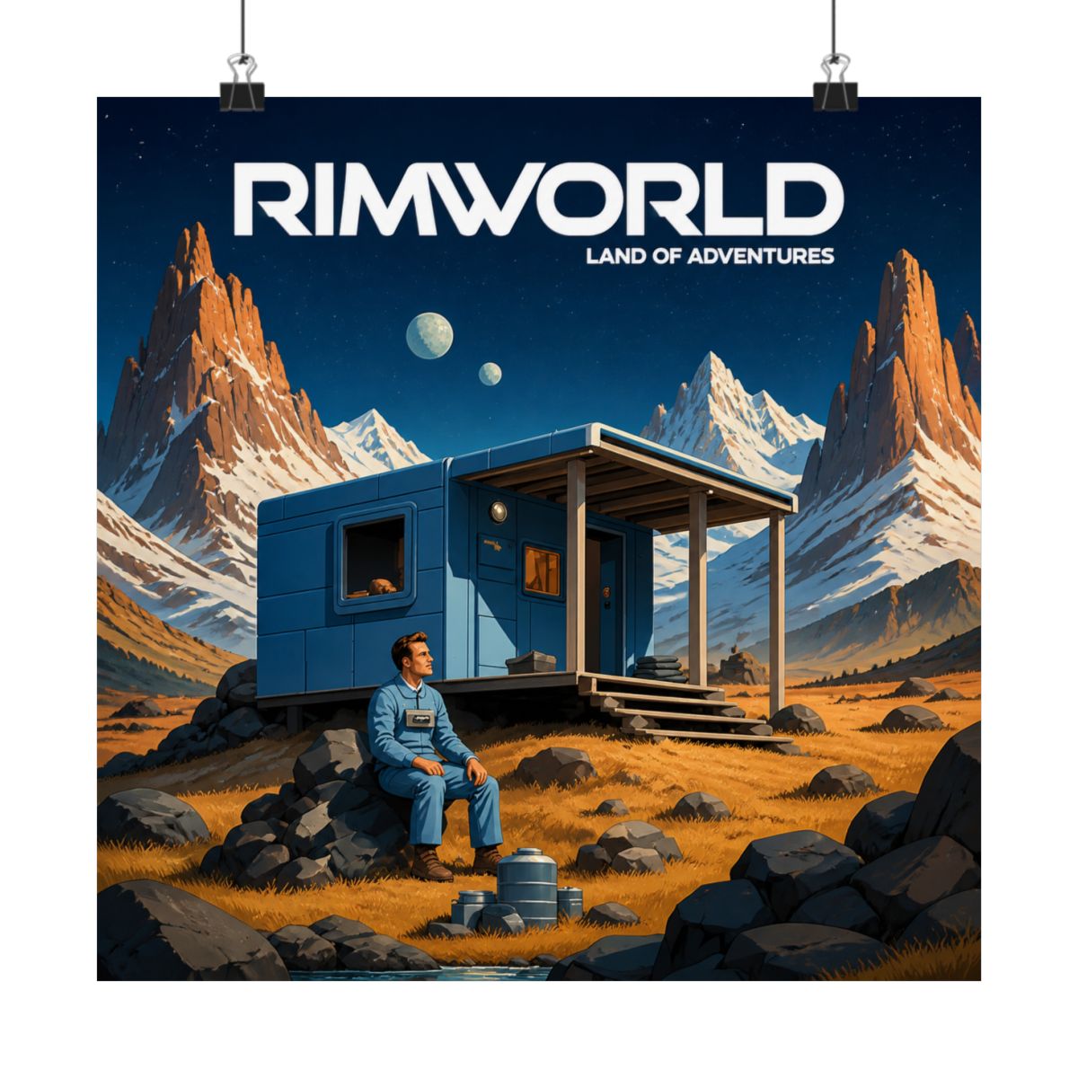 Rimworld. Land of Adventures - alternate angle 4, merchandise