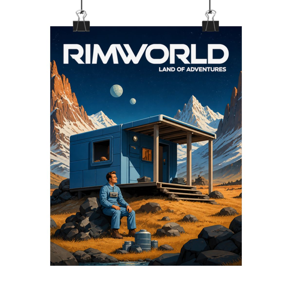 Rimworld. Land of Adventures - alternate angle 3, merchandise