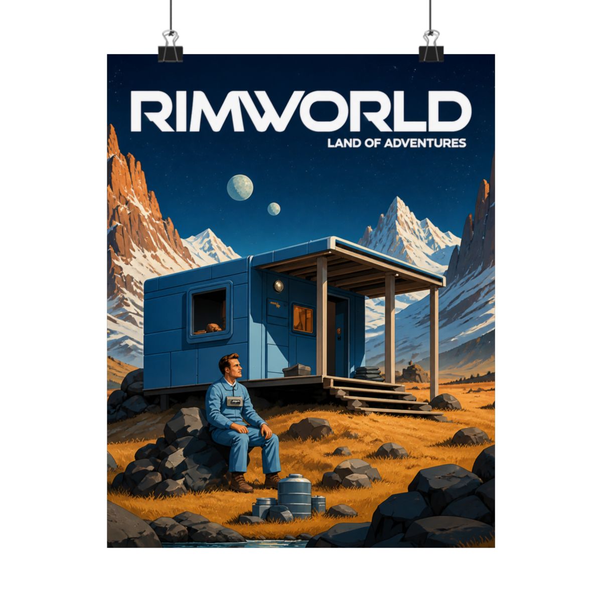 Rimworld. Land of Adventures - alternate angle 2, merchandise