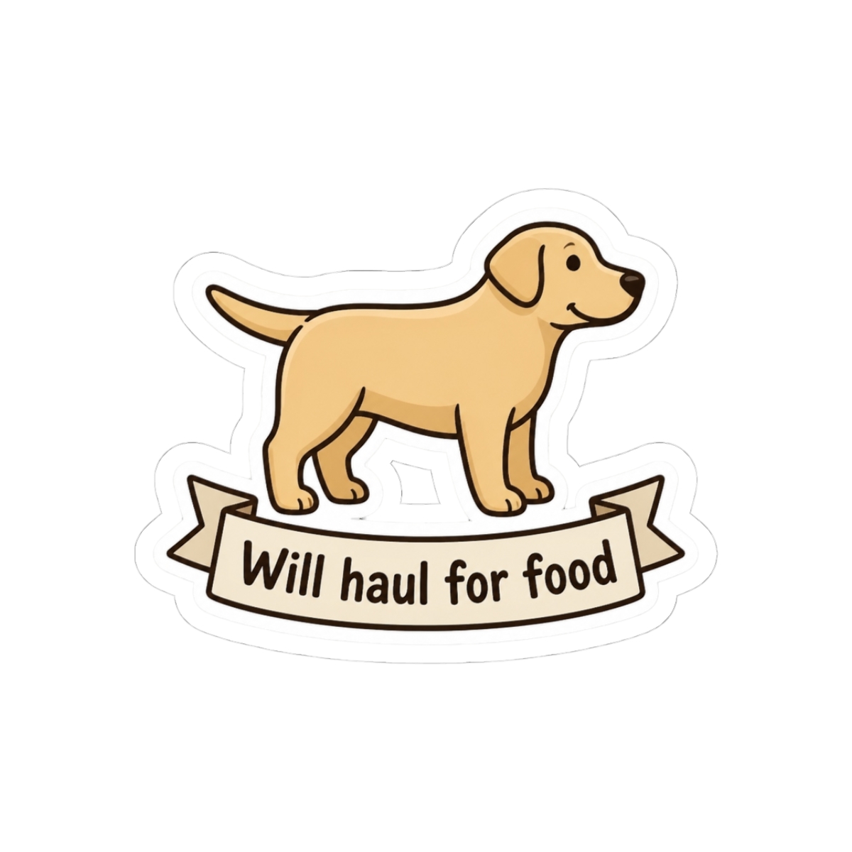 Rimworld Labrador Animal with Slogan - Official Creator merchandise