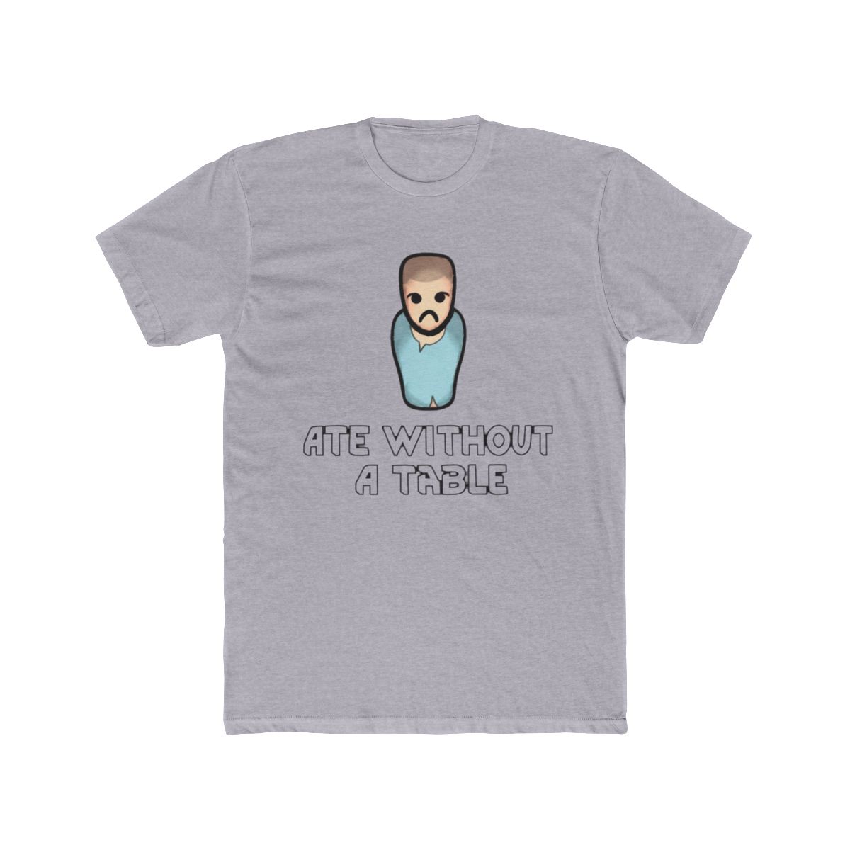 Sad Pawn that Ate Without A Table in Rimworld (Male) - alternate angle 3, merchandise