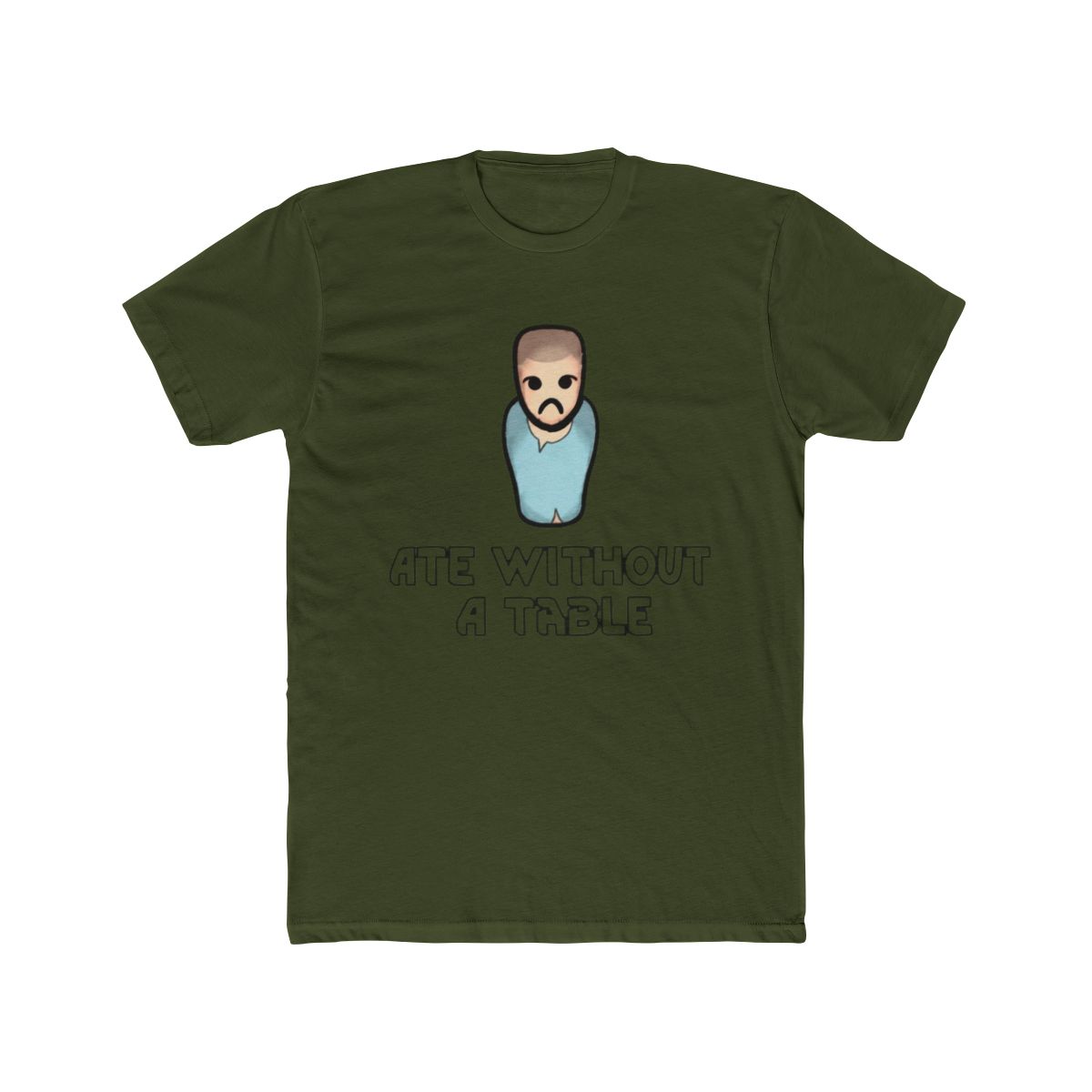 Sad Pawn that Ate Without A Table in Rimworld (Male) - alternate angle 4, merchandise