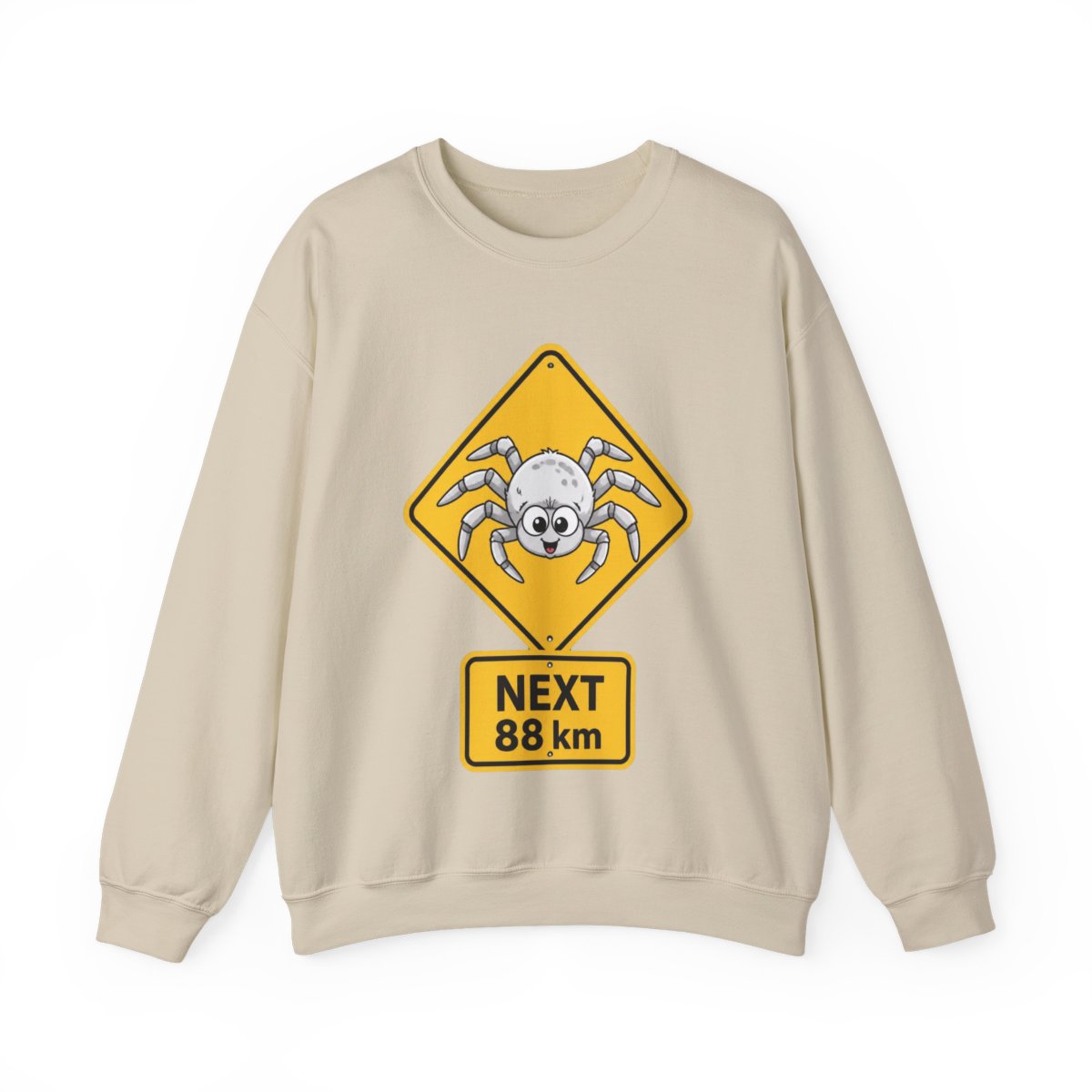 Rimworld Megaspider Warning Road Sign funny meme indie online video game HD HIGH QUALITY ONLINE STOR - alternate angle 4, merchandise