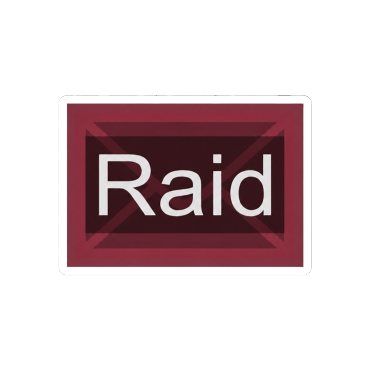 Rimworld Raid Sticker - Official stickers merchandise