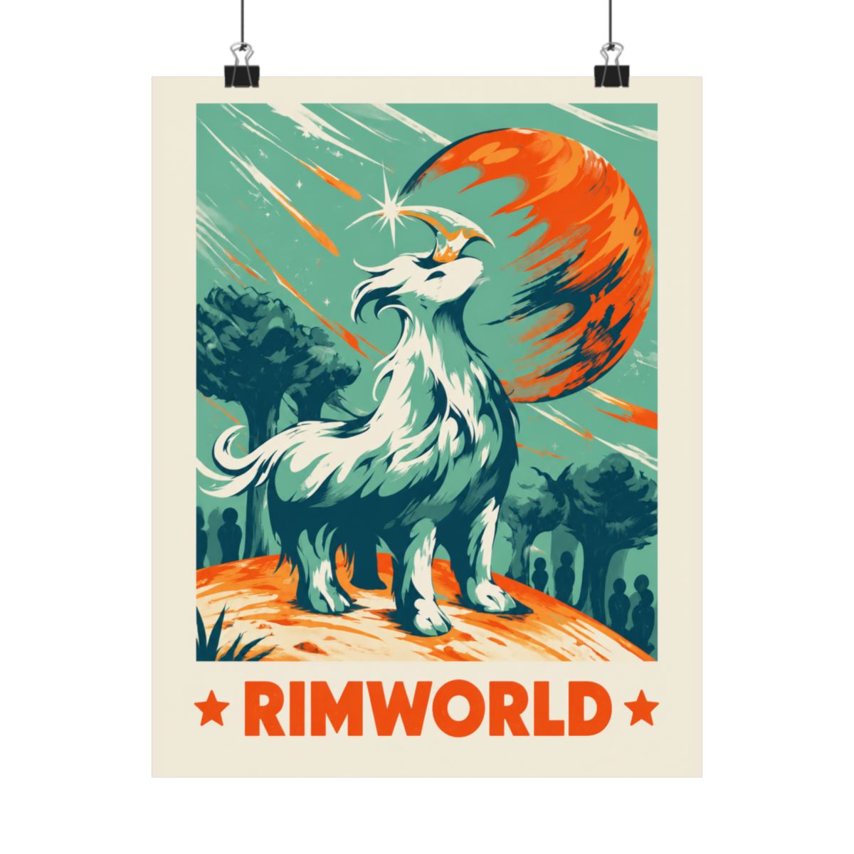 rimworld merch Posters and Art - alternate angle 4, merchandise