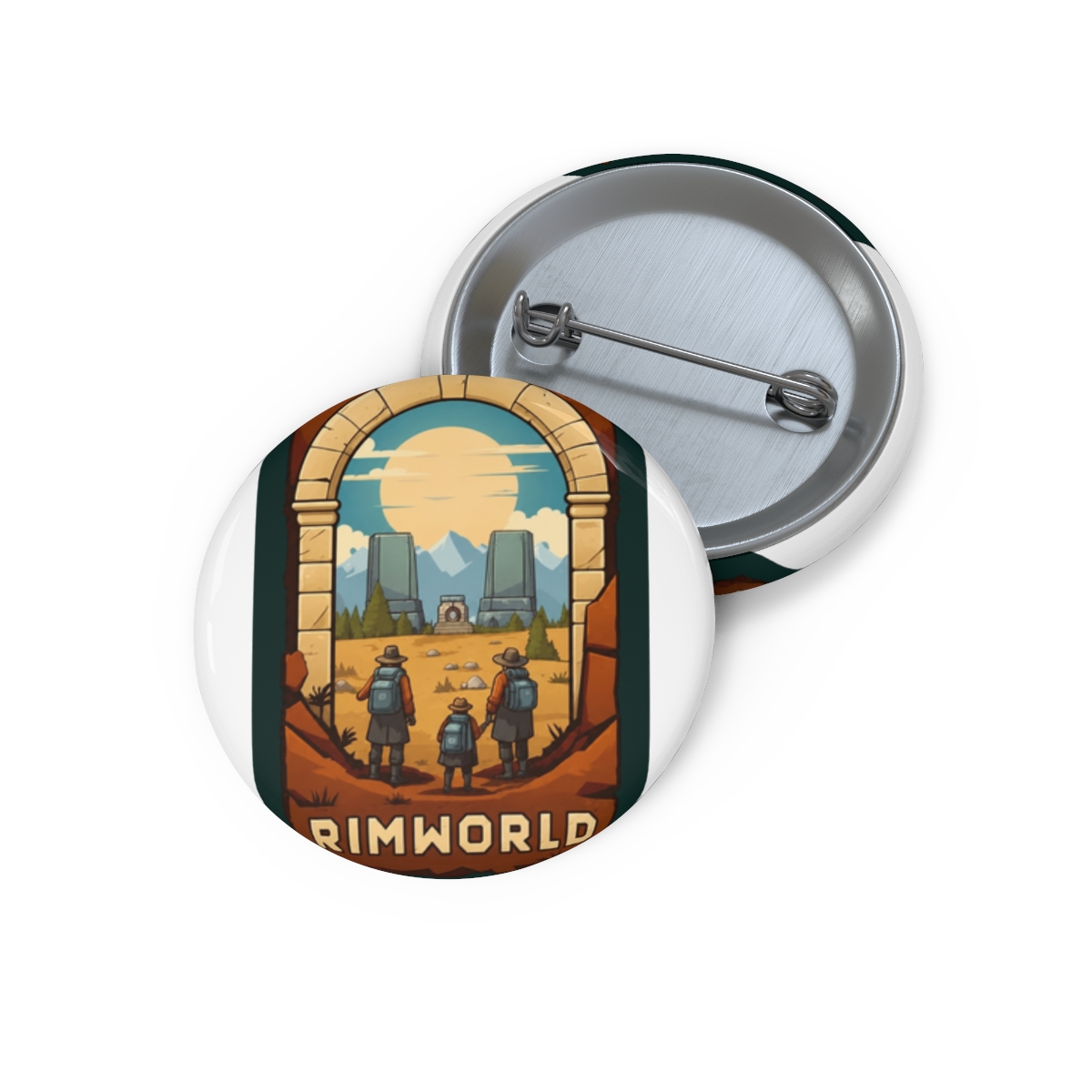 Rimworld. Brave New Colony Pin - Official Creator merchandise