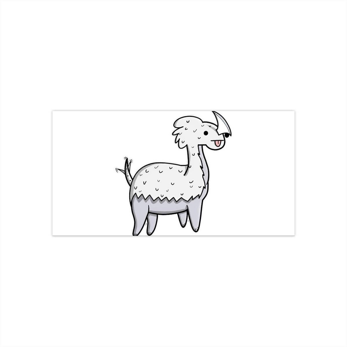 Magnet Rimworld - Thrumbo Magnet Bumper Sticker Car Magnet Flexible Reuseable Magnetic Vinyl 5" - Official stickers merchandise