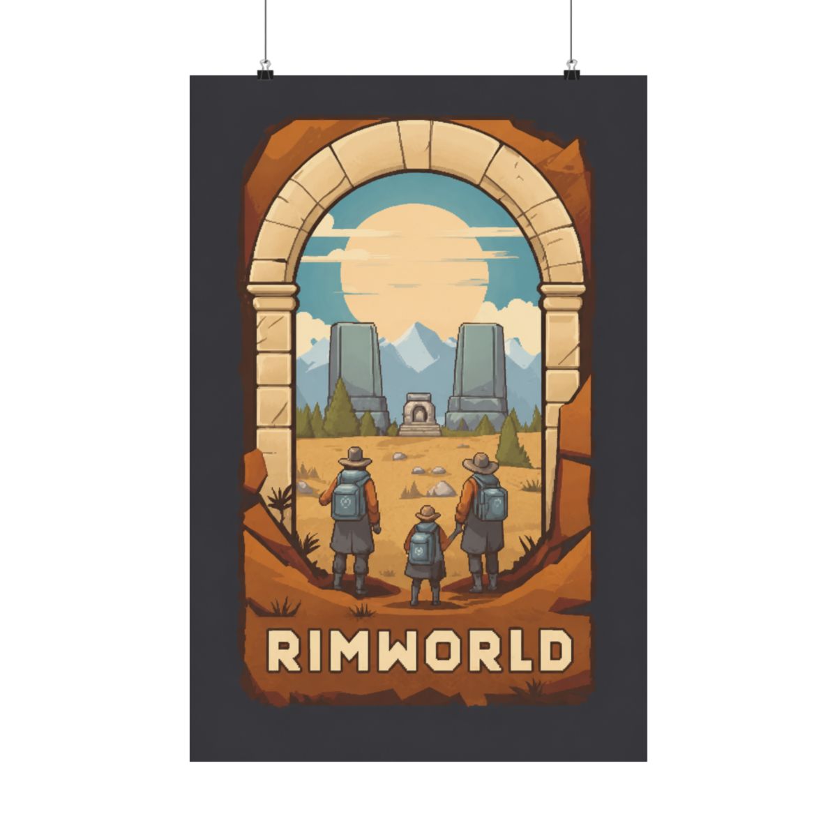 Rimworld. Brave New Colony Posters and Art - Official posters merchandise